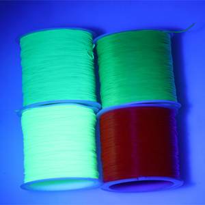 Material de atado de hilo elástico de gusano flexible de plástico para <span class=keywords><strong>ninfa</strong></span> y Streamer moscas Lago/Arroyo/Río diámetro de 50 m/rollo - Product Image 2