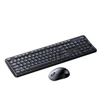 UGREEN 2.4G Wireless Keyboard Mouse Combo Flat Keycap Silent Office Keyboard Mouse Set Bulk Wholesale for Business Procurement