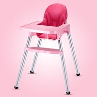 Chaise haute pour bébé 2 en 1 portable, vente chaude