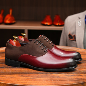 Zapatos Formales de Cuero Genuino para Hombre, Estilo Moderno 2026, Zapatos Casuales Transpirables con Grabado - Product Image 6