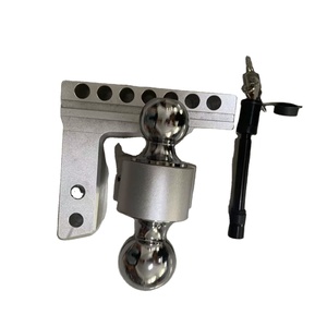 Enganche <span class=keywords><strong>de</strong></span> <span class=keywords><strong>Remolque</strong></span> Universal Ajustable para Camioneta, Cromado Sólido, Soporte Doble <span class=keywords><strong>de</strong></span> Aluminio para <span class=keywords><strong>Bola</strong></span> <span class=keywords><strong>de</strong></span> <span class=keywords><strong>Remolque</strong></span> - Product Image 6
