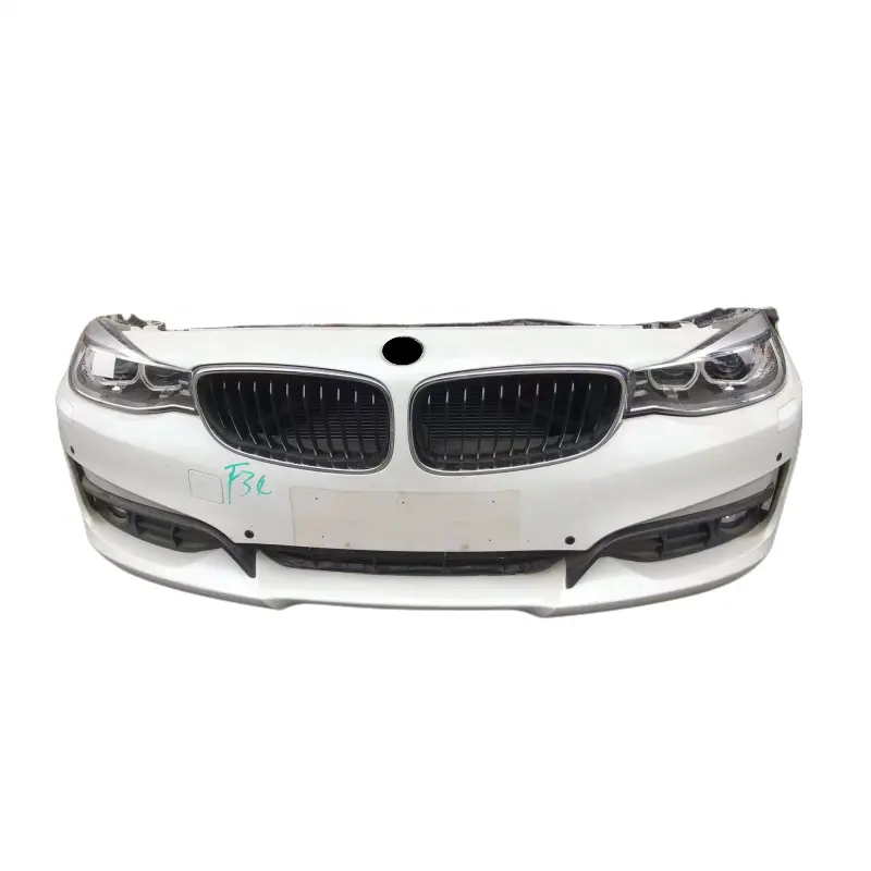 Auto partes do corpo acessórios do carro 325 330 amortecedor dianteiro Body kit Grill W/O buraco para BMW série 3 F30 F34 F35