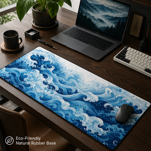 Custom Rubber Mousepad XXL <strong>Gaming</strong> <strong>Desk</strong> <strong>Mat</strong> Waterproof Polyester Fabric <strong>Gaming</strong> Pad Sublimation Mouse Pad Customizable Mouse <strong>Mat</strong> - Product Image 4