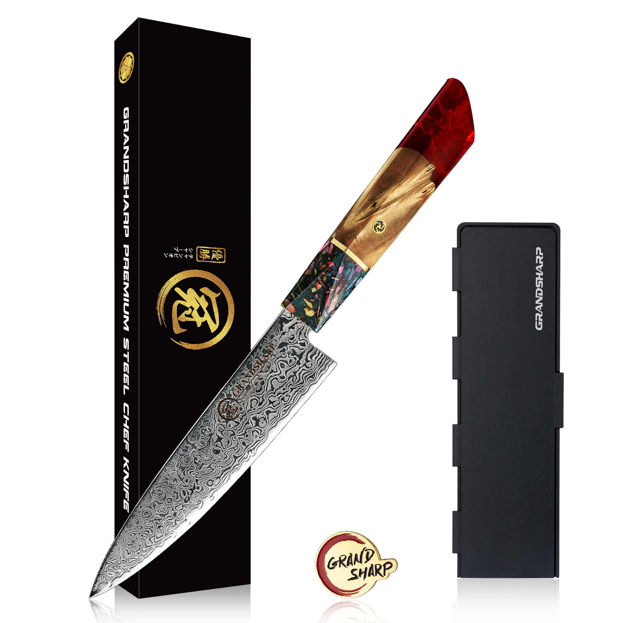 Cuchillo de utilidad de 5,5 pulgadas con caja de regalo