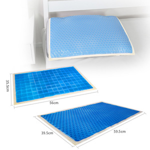 Almohada de Gel Refrigerante 59.5x39.5cm Rectangular con Núcleo de Espuma Viscoelástica, Prevención de Golpes de Calor, Uso en Verano - Product Image 1