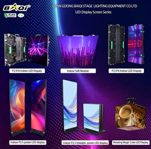 Écran LED vidéo couleur plein format série P2.976 500x500mm pour extérieur/intérieur avec flight case et armoire de location pour utilisation en ascenseur - Product Image 4