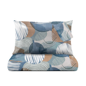 SIDNEY 100% coton Denim brûlé néerlandais Knop housse de couette ensemble néerlandais taille 30x30x76x68 Pigment imprimé literie - Product Image 1