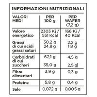 Venta al por Mayor de Waferinis de Cacao Italianos Cabrioni, Galletas Wafer Rellenas de Chocolate Crujiente y Dulce - Bolsa de 400gr