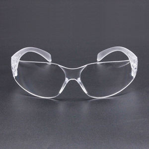 للبيع بالجملة نظارات السلامة PPE لحماية العين CE EN166 مضادة للخدش ومضادة للضباب وعدسة شفافة تعمل بالضوء نظارات أمان واقية للعمل - Product Image 3