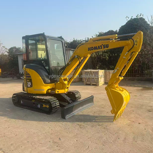Excavadora Usada Komatsu PC35 de 3.5 Toneladas, Modelo 2024, con Pocas Horas de Uso, Diseño de Giro Cero, Ideal para Construcción en Espacios Reducidos - Product Image 3
