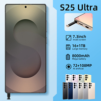 Nuevo Teléfono Android 15 2025, Económico, de Bajo Precio, Smartphone 5G con Pantalla Grande y Gran Memoria, S25 Ultra, Envío Gratis desde China