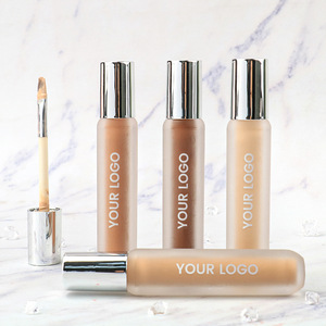 Corretivo Líquido Vegano à Prova d'Água com Cobertura Total, Tampa Prateada Fosca, 6 Cores, Sem Logo - Product Image 1