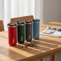 Tasses à café en acier inoxydable personnalisées avec logo, 350 ml et 500 ml, gobelets isothermes pour thé et café, idéaux pour la promotion