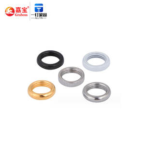 Écrou d'habillage de quincaillerie de fixation Vente en gros OEM Écrou rond de meuble Écrou circulaire à dents fines <span class=keywords><strong>M10x1</strong></span> - Product Image 1