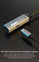 Cable de extensión USB 3.0 tipo C, extensor tipo C macho a hembra, transmisión de datos de 5 Gbps, compatible con PC, portátil, tableta