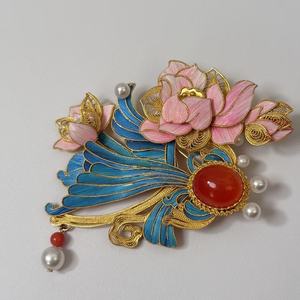 <strong>Brooches</strong> Women Fashion Enamel Jewelry Koi Fish <strong>Brooch</strong> Pins Handmade Fashion Jewelry - Product Image 1