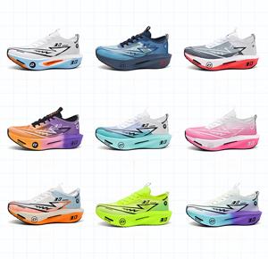 Chaussures de <span class=keywords><strong>Course</strong></span> à Plaque Carbone en Maille pour Hommes, Idéales pour Marathon et <span class=keywords><strong>Sprint</strong></span>, Grandes Tailles - Product Image 2