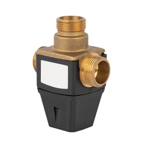 Válvula <span class=keywords><strong>Mezcladora</strong></span> de Calefacción por Suelo Radiante de 3 Vías de Diseño Moderno, Conexión Roscada para Agua, para Apartamentos, Ángulos de 20-45 y 35-60 Grados, Latón, Constante - Product Image 5