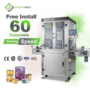 آلة أوتوماتيكية لتعليب وختم علب البيرة، ماكينة ختم العلب المعدنية - Product Image 1