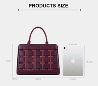Tas Tangan Mewah BAGCO 2026 untuk Wanita, Desain Anyaman, Dilengkapi Dompet, Cocok untuk Penggunaan Sehari-hari