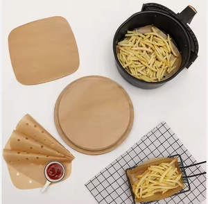 <span class=keywords><strong>Carta</strong></span> da forno personalizzata rivestita a doppia faccia 16cm 20cm per uso alimentare <span class=keywords><strong>carta</strong></span> da forno antiaderente per <span class=keywords><strong>friggitrice</strong></span> <span class=keywords><strong>ad</strong></span> <span class=keywords><strong>aria</strong></span> calda torta per pane e latte - Product Image 3