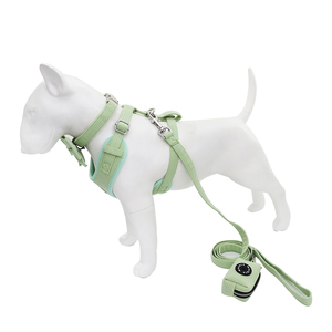 Conjunto de Arnés para Mascotas de Tela Waffle a Rayas de Moda 2025, Ajustable, Transpirable, Duradero, Suave y Cómodo - Product Image 4