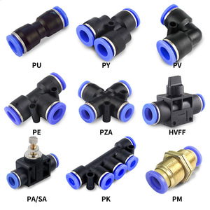 PU Plastic Straight <b>Connector</b> Air Hose <b>Quick</b>-Connect Component Pneumatic Two-Way <b>Quick</b> <b>Connector</b> Pneumatic Part - Product Image 4