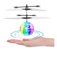 Mini UFO Drone RC Helicopter Aircraft ToyInfrared Hand Sensing Interactive Flying Saucer RC Toys