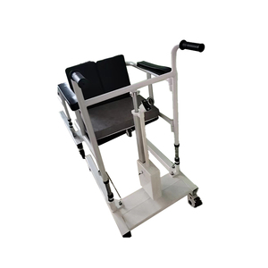 Chaise de transfert Top Fashion 180 degrés <span class=keywords><strong>fauteuil</strong></span> <span class=keywords><strong>roulant</strong></span> ouvert levage hydraulique aides infirmières chevet commode Patient ascenseur acier au carbone - Product Image 4