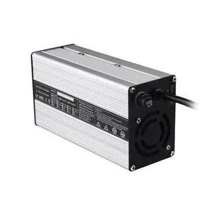 Yxln carregador de bateria 500w, carregador de bateria de 12v, 23a, 24v, 15a, 36v, 10a, 48v, 8a, 60v, 6a, 72v, 5a, resistente à bateria