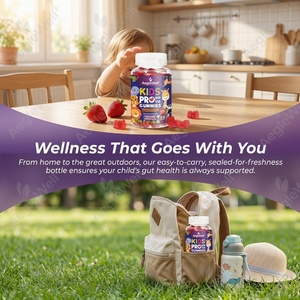 Gummies Probiotiques pour Enfants Sans Sucre, Soutien Immunitaire et Digestion, Marque Privée OEM - Product Image 2