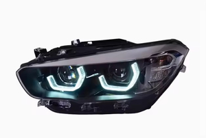 Sistema di Illuminazione Fari Auto SJC per BMW Serie 1 <span class=keywords><strong>F20</strong></span> F21 <span class=keywords><strong>2015</strong></span> - 2018 Gruppo Fari LED con Indicatori di Direzione Anteriori - Product Image 3