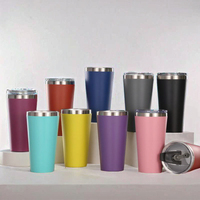 Mug à café intelligent électrique portable en acier inoxydable, auto-mélangeur, rotation magnétique, isolation sous vide, maintien au chaud 6-12 heures, pour le camping