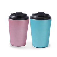 Top vente Thermos sous vide voyage isolé gobelet à double paroi réutilisable 304 tasse à café en acier inoxydable tasse avec couvercle