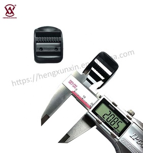 Hebilla de Bloqueo de Escalera de Plástico de 20 mm y 25 mm para Correa de Mochila, Hebilla de Tensión de Escalera para Conectar Correas de Mochila Escolar - Product Image 3