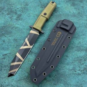 Couteau de poche tactique personnalisable de haute qualité en acier inoxydable Damas, lame OEM, pour usage industriel/extérieur, manche en bois/plastique G10, DIY - Product Image 6