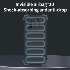Custodia per telefono cellulare con scudo magico antiurto in Silicone custodia per telefono morbida in TPU per <span class=keywords><strong>VIVO</strong></span> V29E S18/S18E <span class=keywords><strong>e</strong></span> armatura DHL Fedex TNT UPS Xmx - Product Image 4