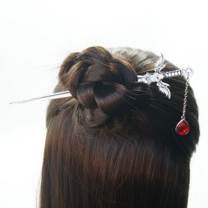 Vintage <span class=keywords><strong>Viking</strong></span> Eagle épingle à <span class=keywords><strong>cheveux</strong></span> femmes <span class=keywords><strong>cheveux</strong></span> accessoires <span class=keywords><strong>bijoux</strong></span> avec rubis - Product Image 6