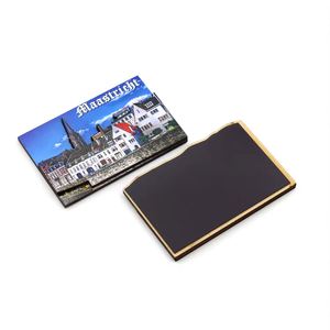 Manufacturer Wholesale High Quality Three Layers Refrigerator Magnetic Customized 3D Wooden Mdf <b>Fridge</b> Magnet - Product Image 4