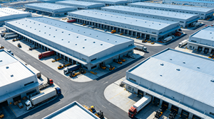 Prefabricated Steel <b>Frame</b> Building, Industrial Park Warehouse & Workshop with On-site Installation - Product Image 3