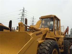 Chargeuse frontale CAT 966E d'occasion de bonne qualité, 15 tonnes, 92 kW, en stock à Shanghai - Product Image 4
