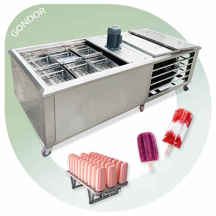 Maquina Para Fabricar Paletas De Helado Commercial Fruit Lollipop Small