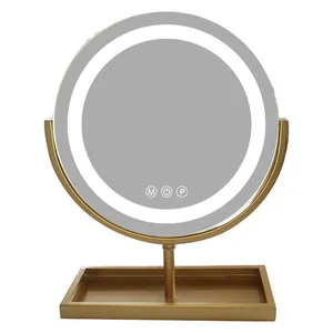 Hot Sale Hollywood Make Up Mirror With 400 LED Lights Beauty Christmas Gift Vanity Mirror 360 Degree Rotation