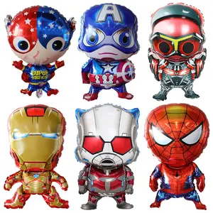 Hot sell super hero foil helium balloon spiderman globos hot for kids toy kids birthday party decoration supplies