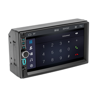 Autoradio double DIN 7 pouces Bluetooth Type-C sans fil Carplay Android Auto Radio FM USB Lecteur MP5 2 DIN