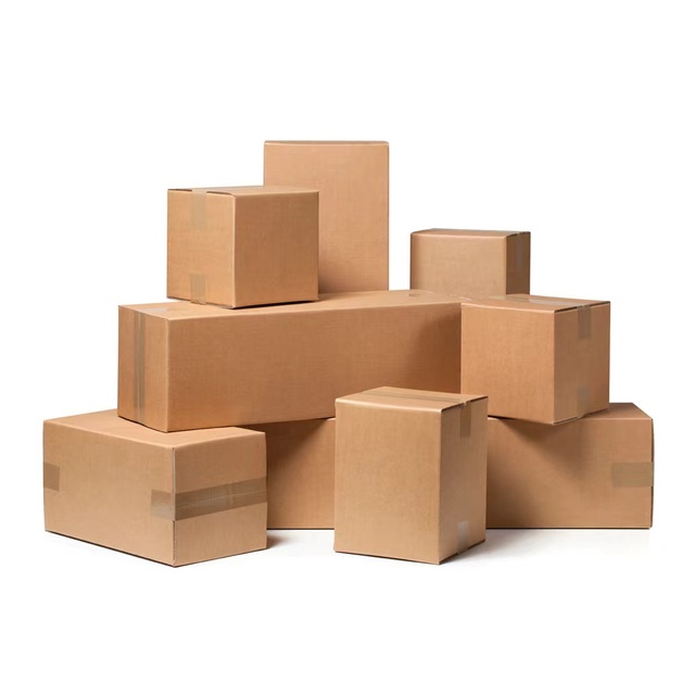 Wholesale 12"x8"x8" Cardboard Moving Shipping Box for Packiging Moving Corrugated Box Custom Logo