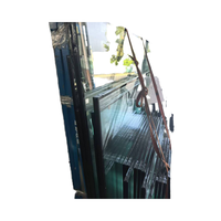 Panel Kaca Tempered Kedap Suara ZRG Double Glazing untuk Fasad Bangunan, Dinding Tirai Datar, Penggunaan Luar Ruangan, Garansi 2 Tahun