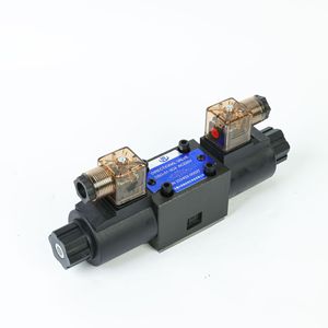 Vanne de commande directionnelle DSG 03 3C12 D24 50 électromagnétique à quatre voies pour systèmes d'huiles hydrauliques - Product Image 3