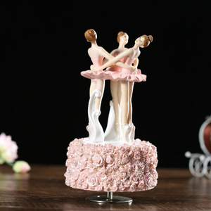 Caja Musical Creativa con Bailarina <span class=keywords><strong>de</strong></span> Ballet Giratoria, Regalo <span class=keywords><strong>de</strong></span> Cumpleaños - Product Image 3