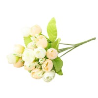 Künstliche Seidenrosen mit Perlenknospen - Realistische, Langlebige Handgefertigte Heimdekoration & Bühnendekor-Ornamente Großhandel Kunstblumen